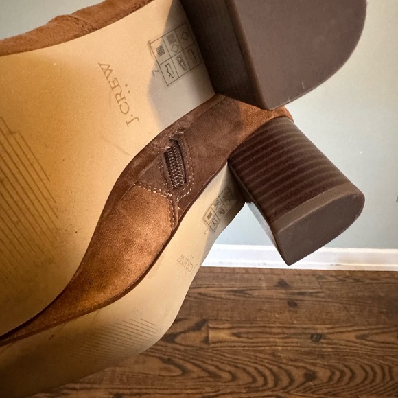 J. Crew Factory Brown Suede Knee-High Boots - Picture 6 of 11